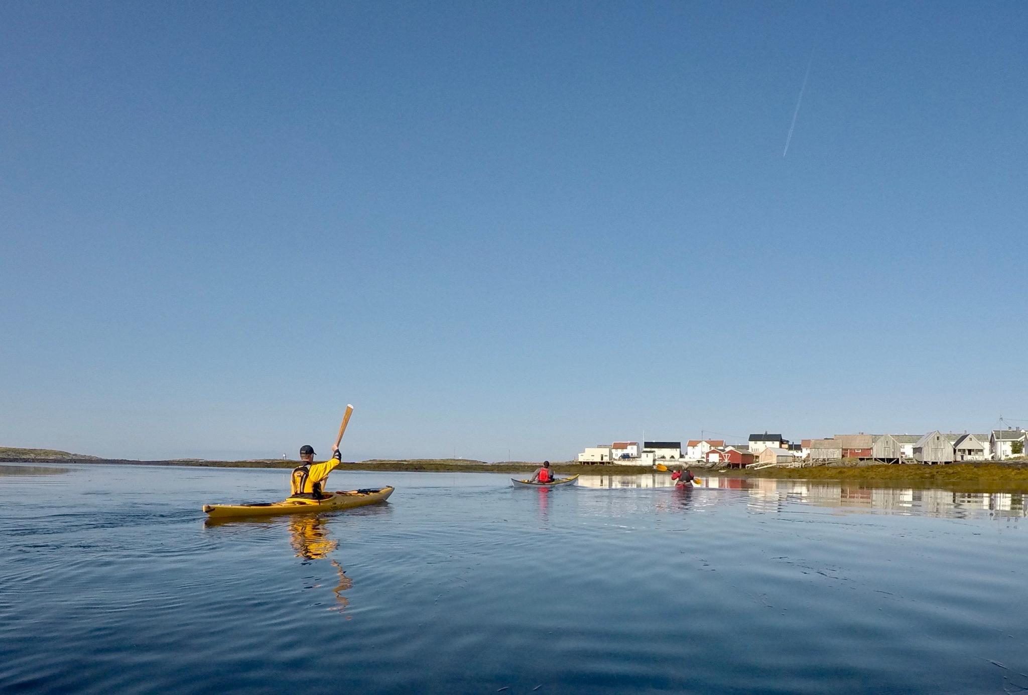 Gefürte Kajaktour rund um Veiholmen mit Smøla Kajak