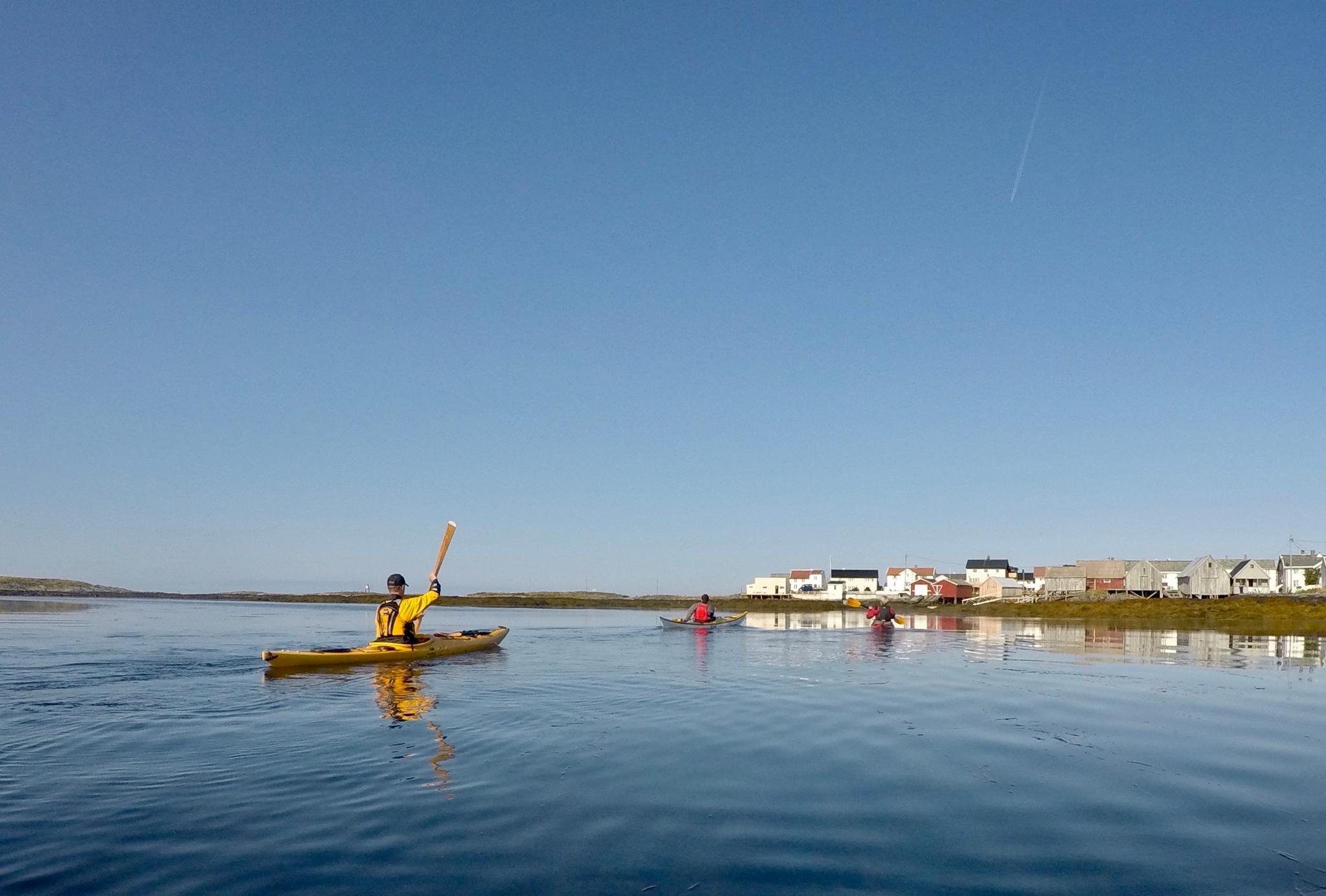 Gefürte Kajaktour rund um Veiholmen mit Smøla Kajak