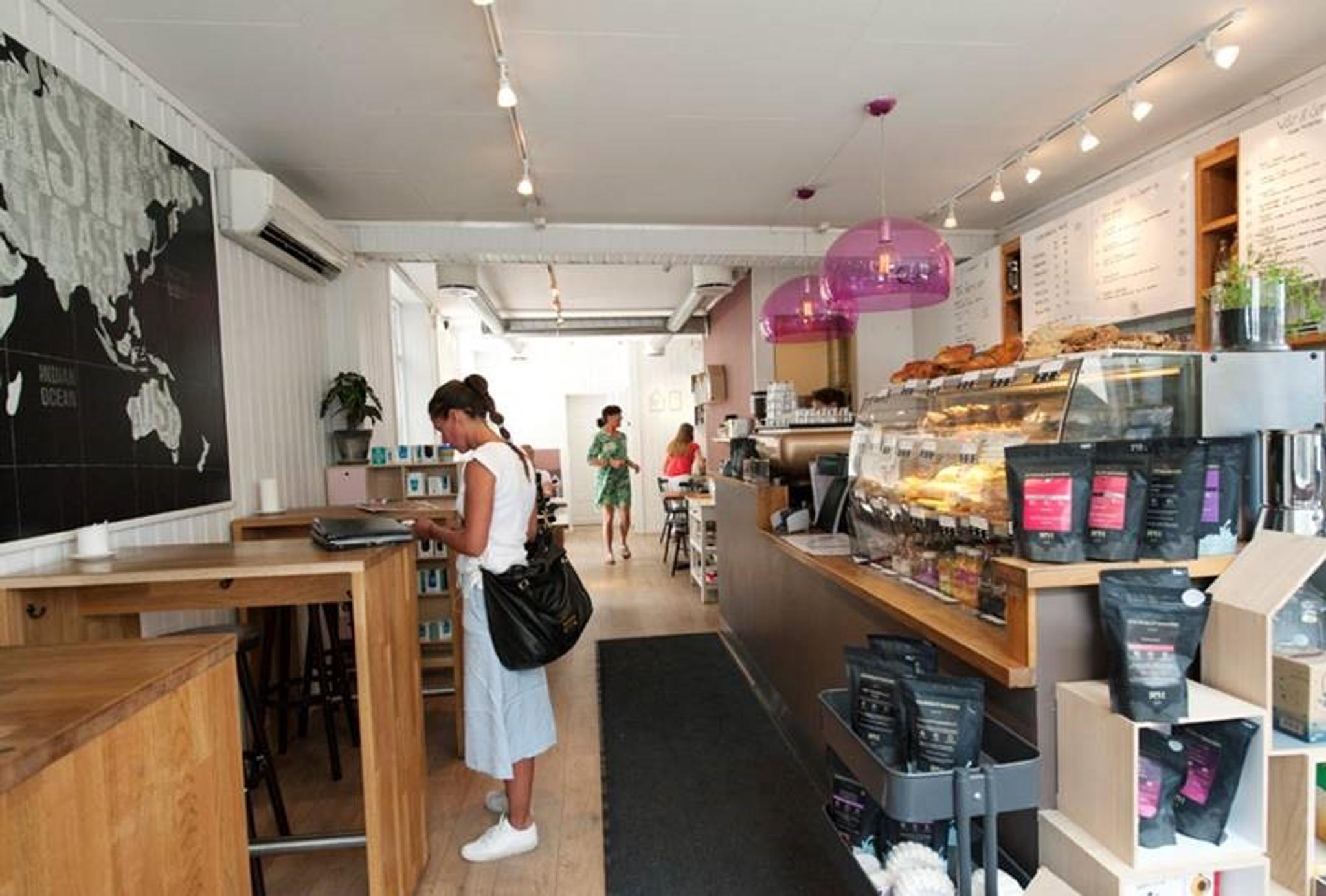Inside Bare Barista