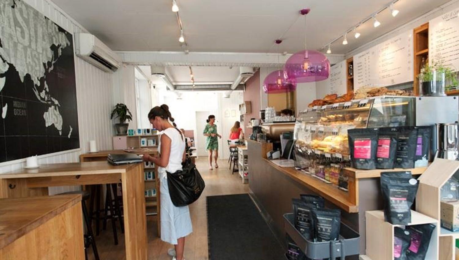 Inside Bare Barista