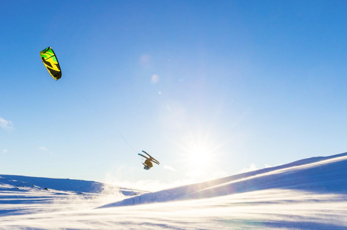 Snøkiting Haugastøl copyright Haugastøl