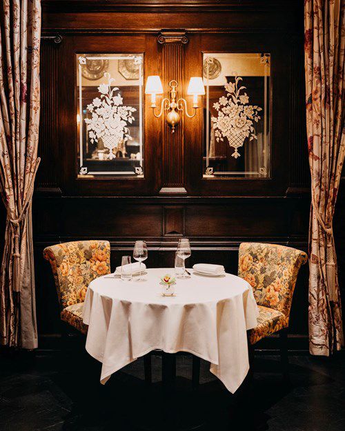 Table at Bristol Grill
