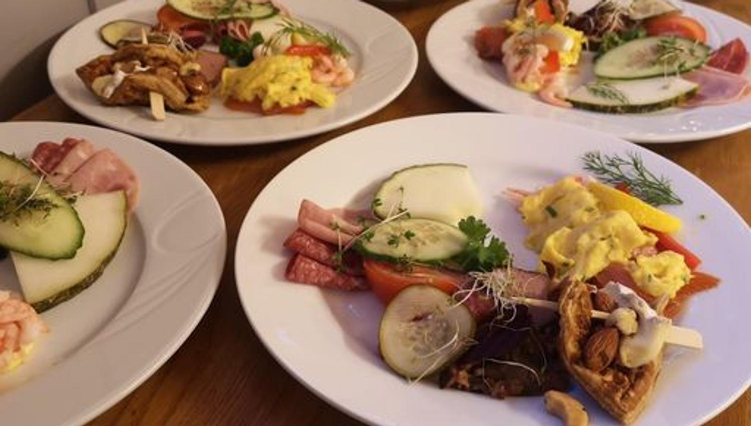 Nydelig dandert mat på mange fat