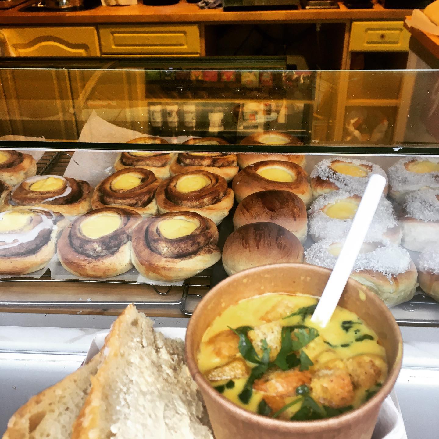 A good selection of fresh goods