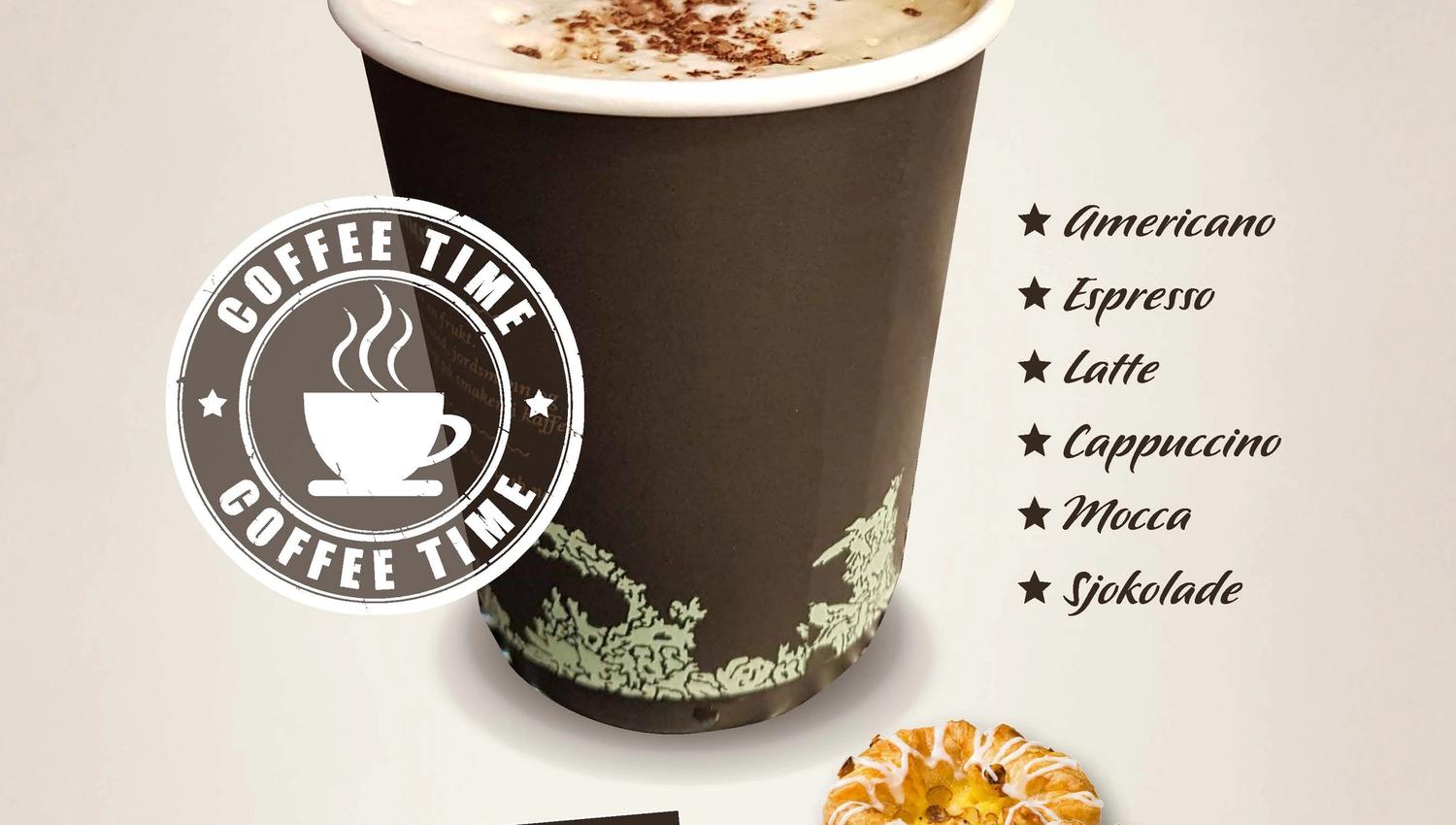 Hot coffee and fresh pastries at SPAR Jondal – the perfect break during your Hardanger fjord journey.