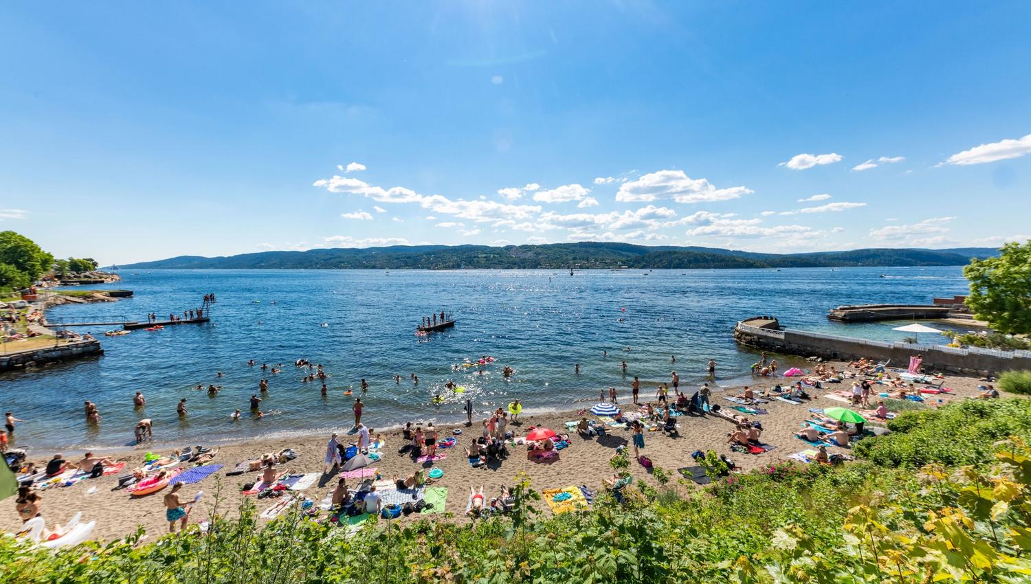 Parrstranda beach in Badeparken Drøbakfoto visitdrobakoscarsborg.no14