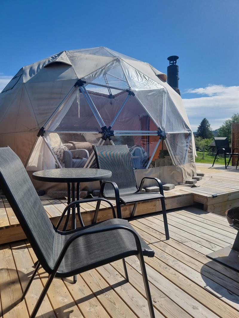 Arctic Dome hos Svenseid Alpakka