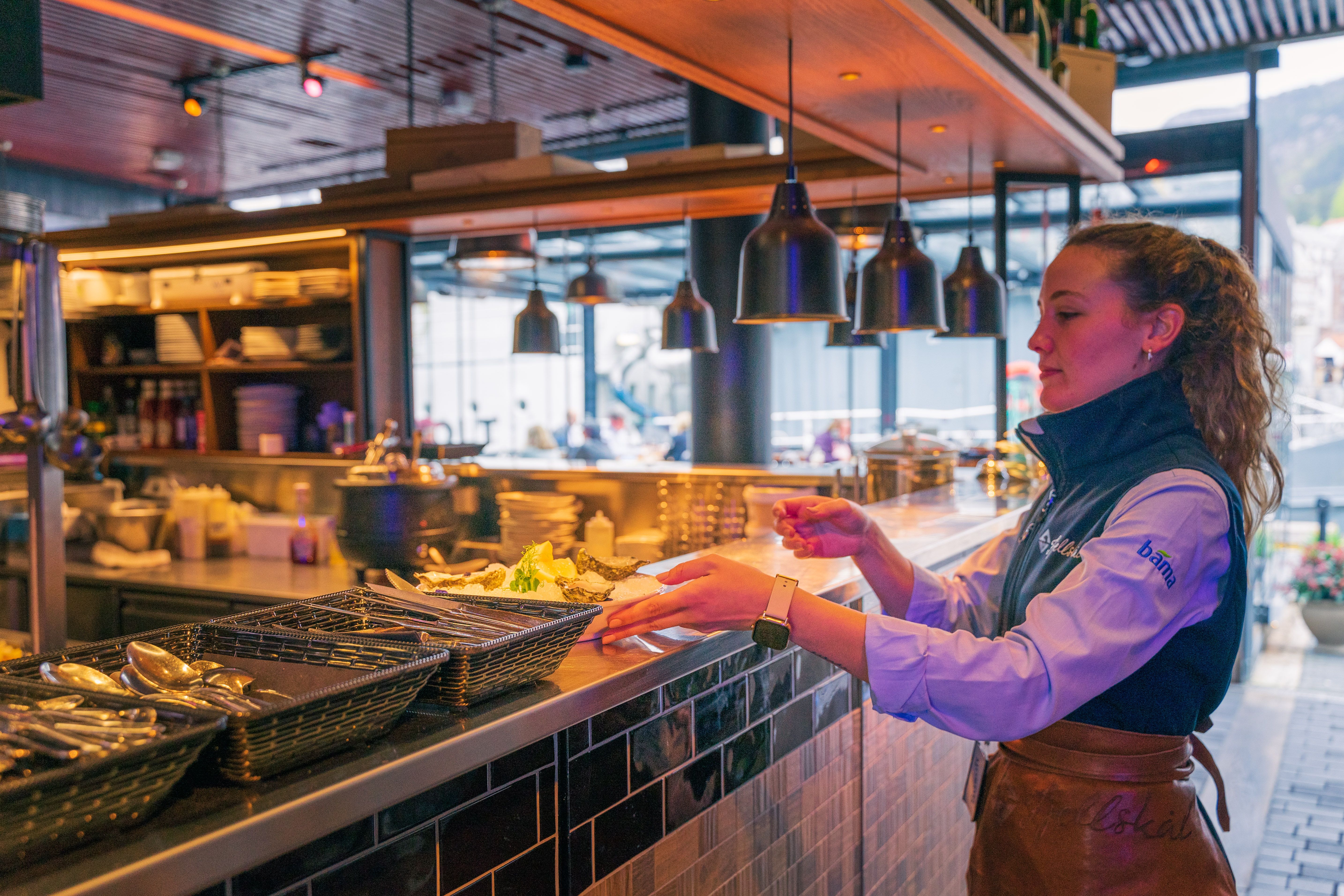 Mathallen at the Fish Market in Bergen