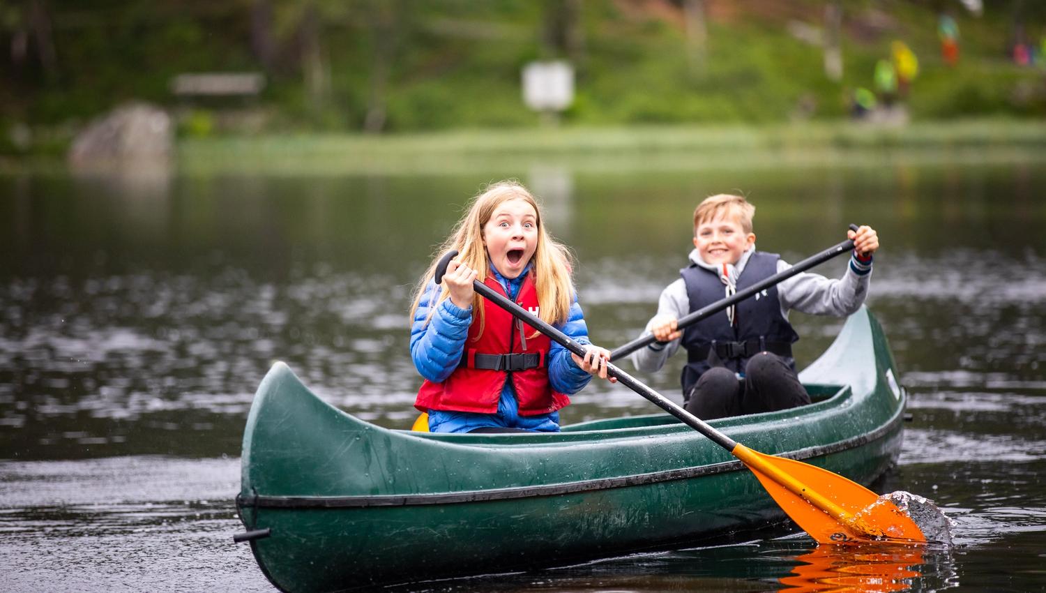 canoe rental Fløyen