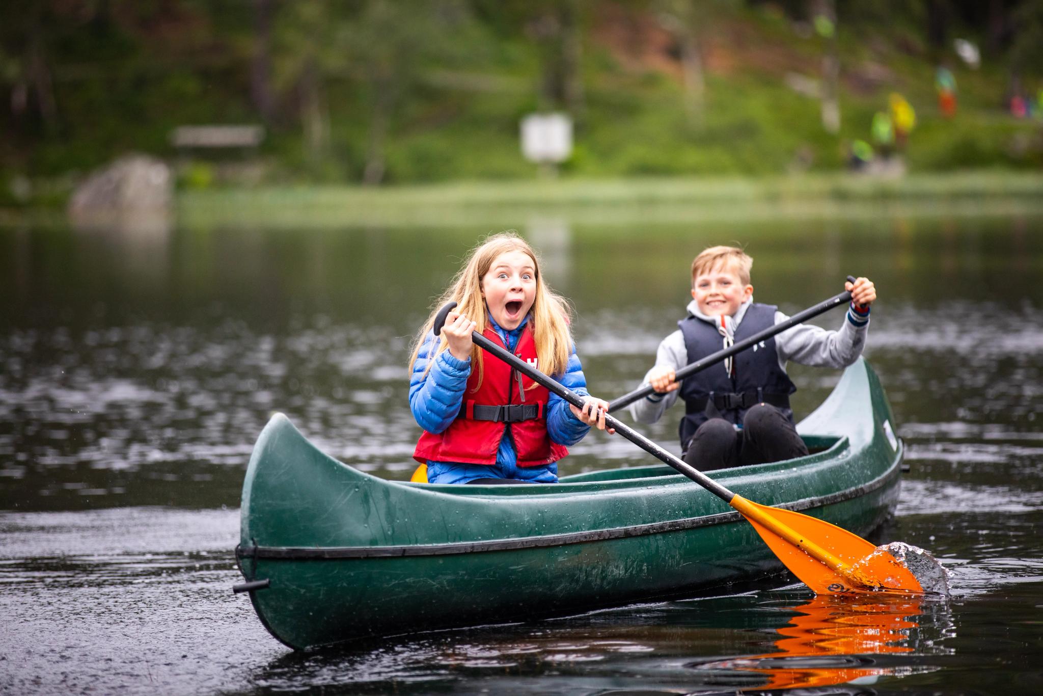 canoe rental Fløyen