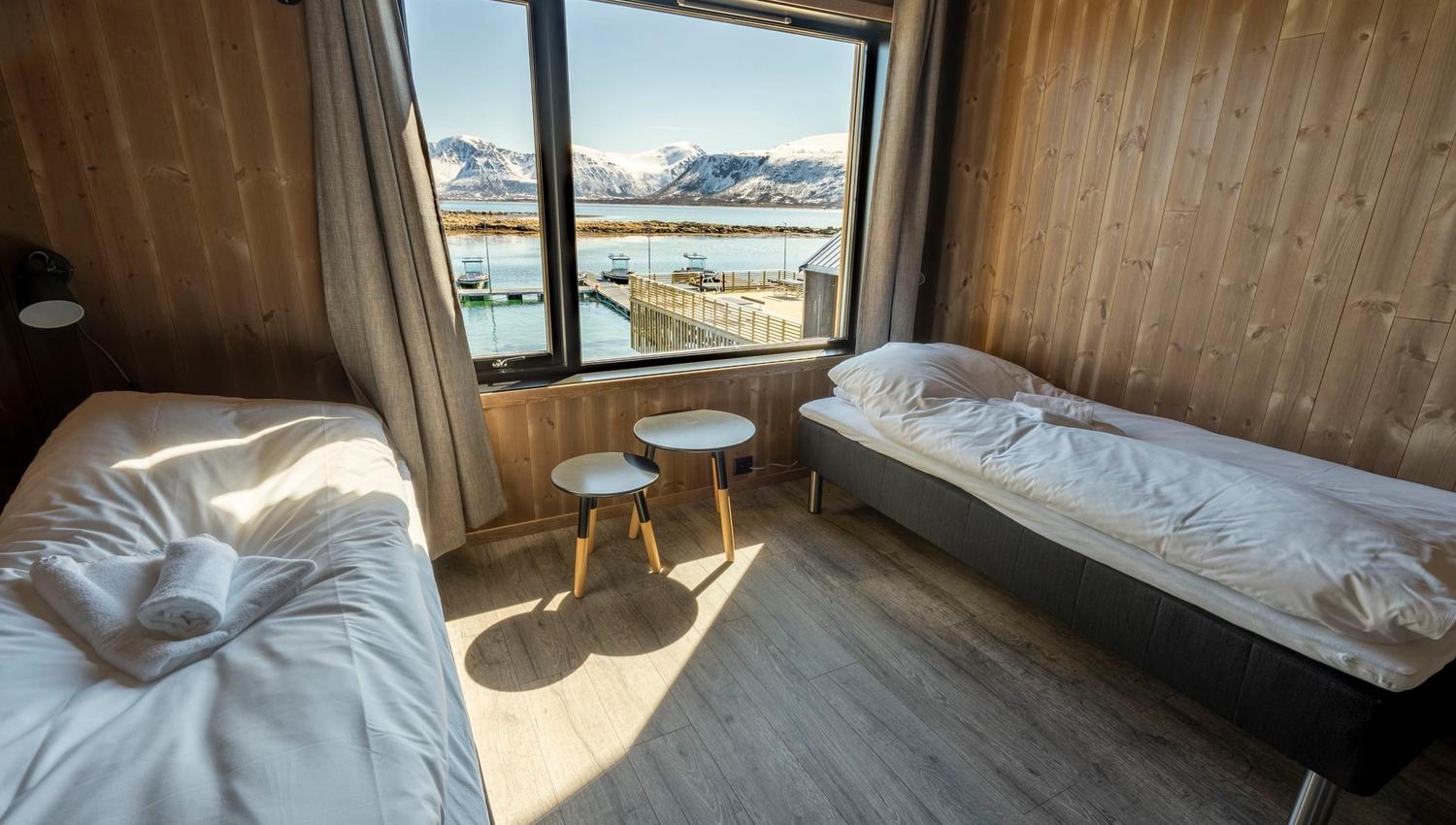 Risøyhamn Sjøhus bedroom