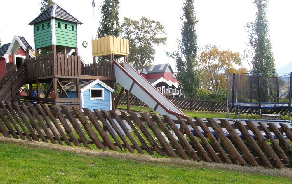 Play area at Furøy Camping