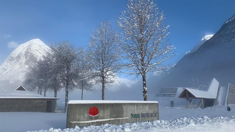 Norwegian Glacier Museum, Vinter Fjærland