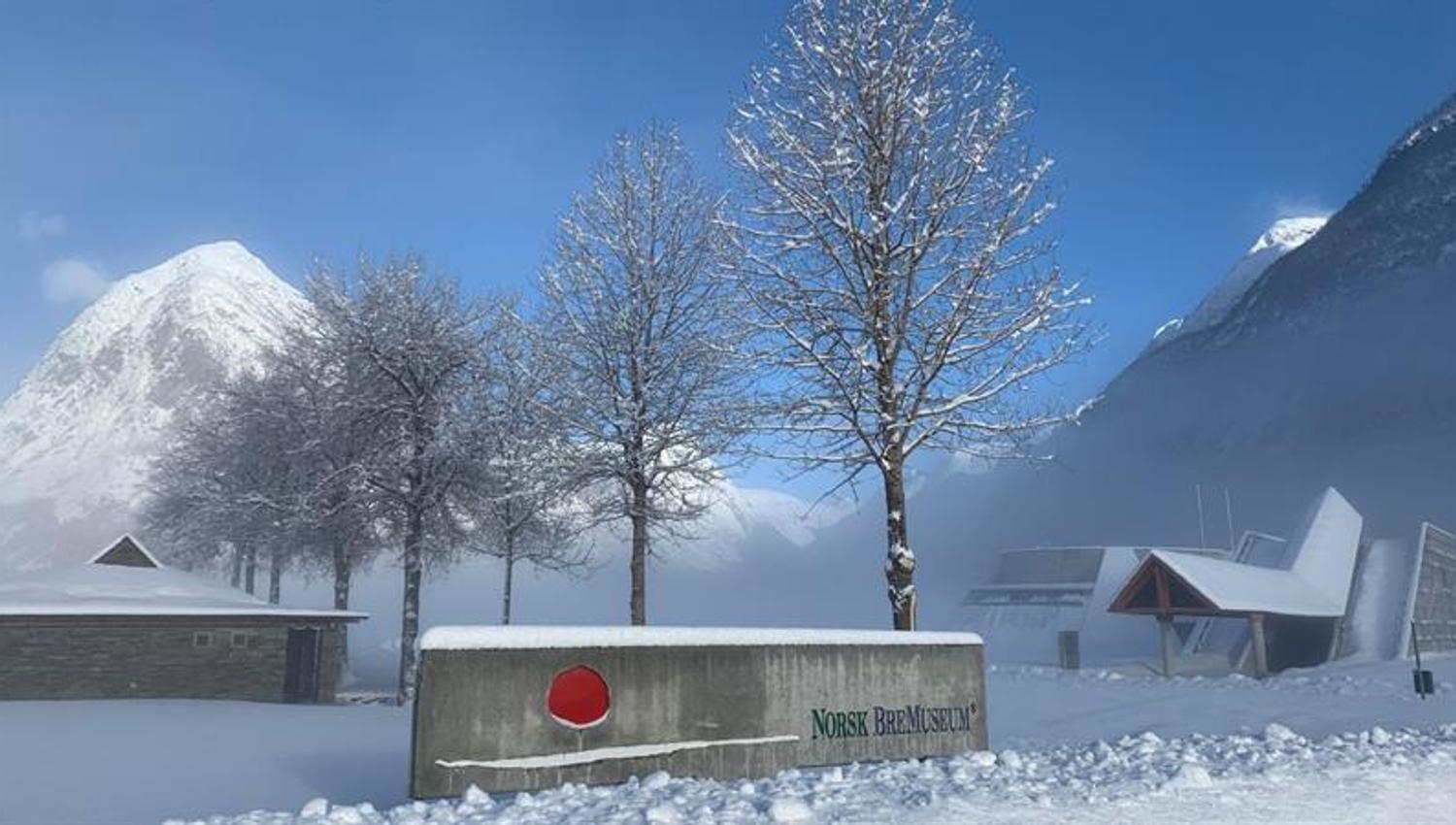 Norwegian Glacier Museum, Vinter Fjærland