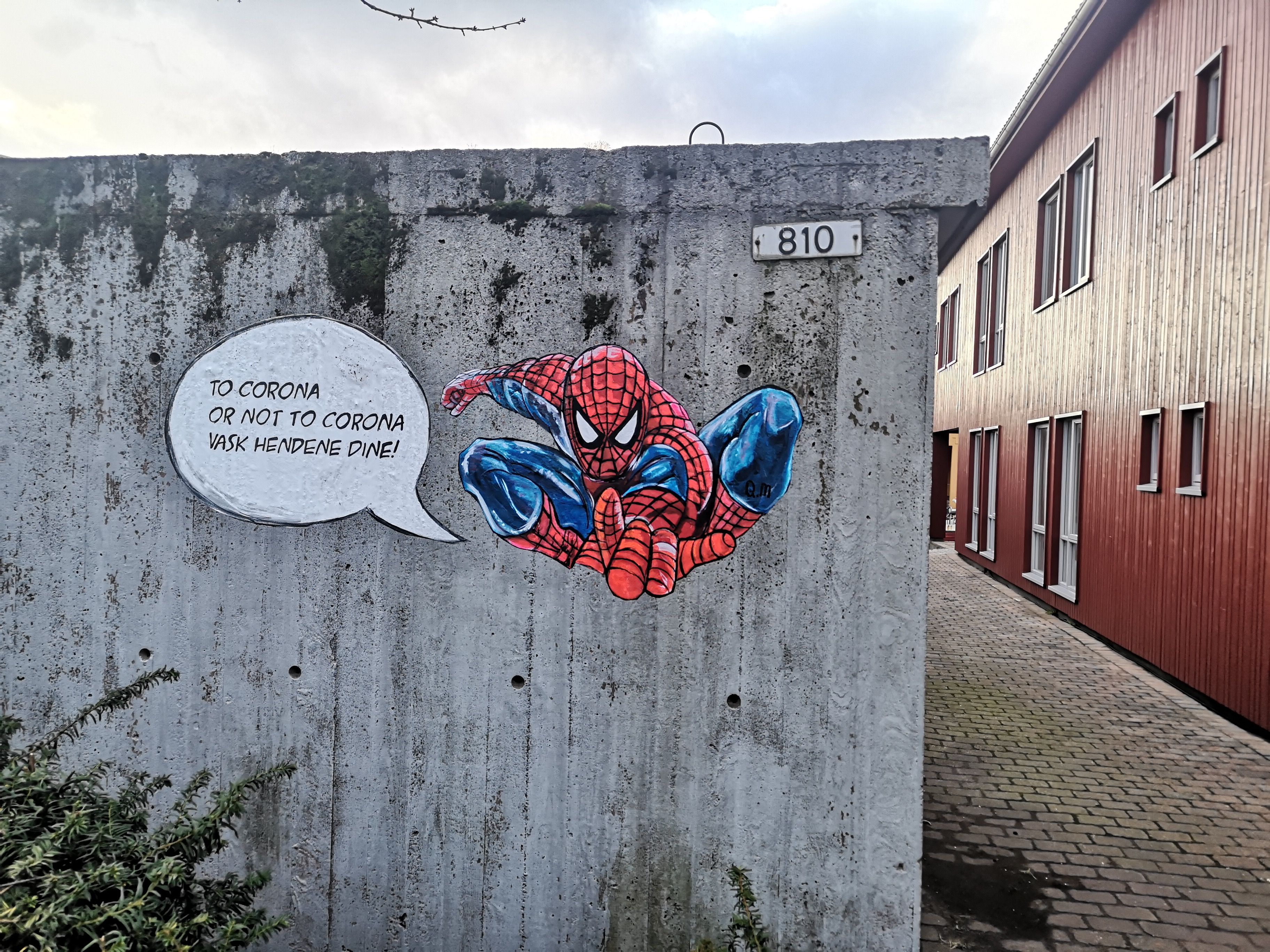 Gatekunst i Kristiansand av Quirky Mouse