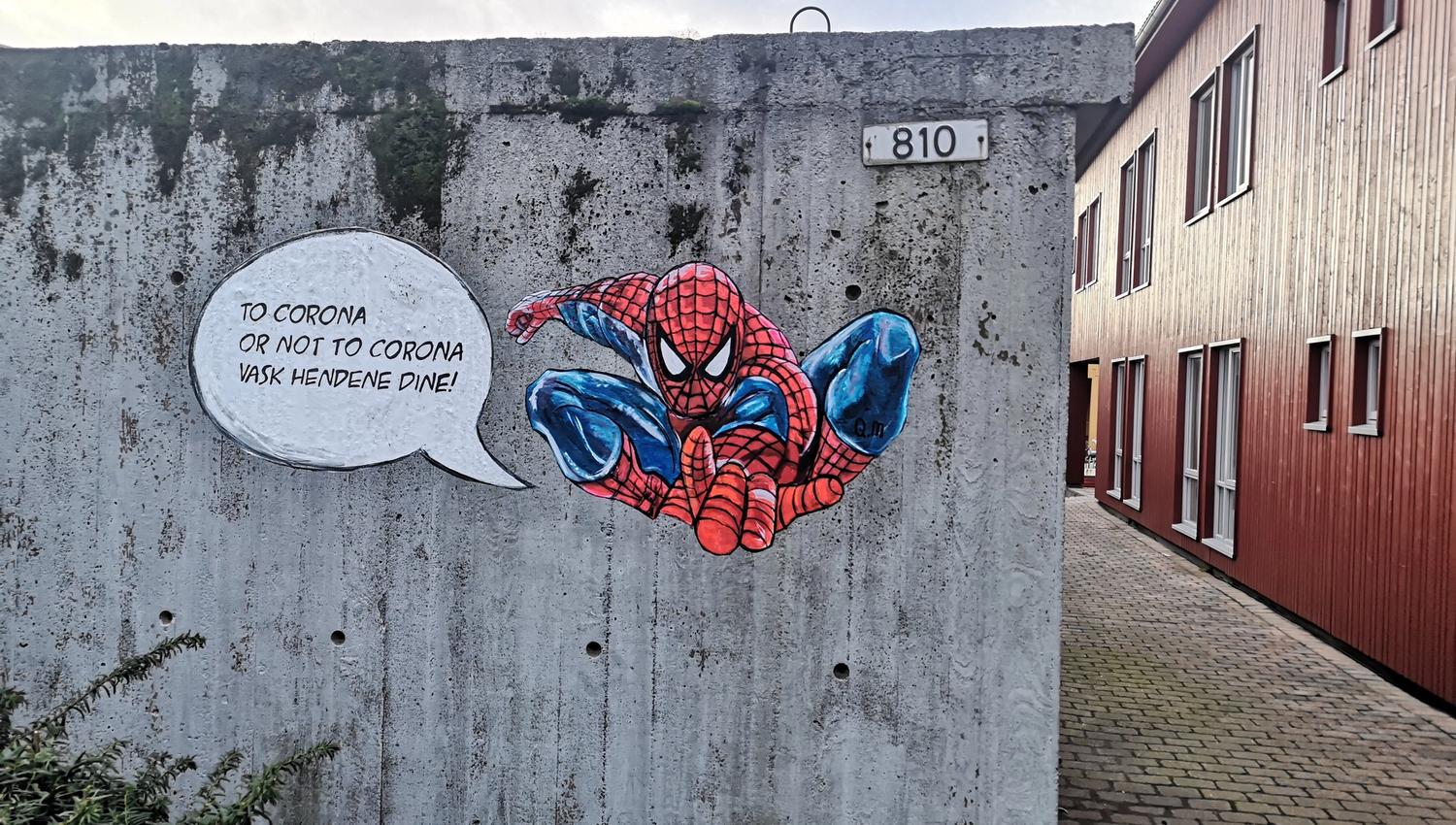 Gatekunst i Kristiansand av Quirky Mouse