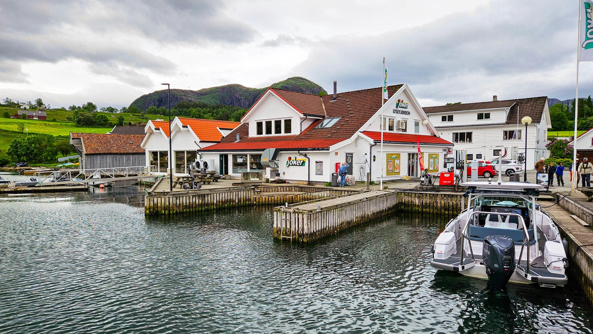 Lysefjorden Marina auf Forsand