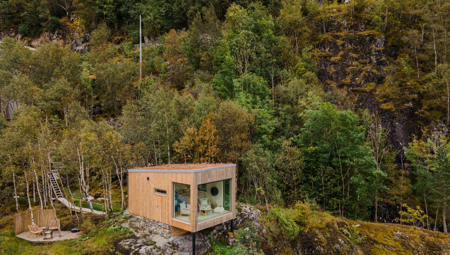 Fivelandsneset Fjordhytter