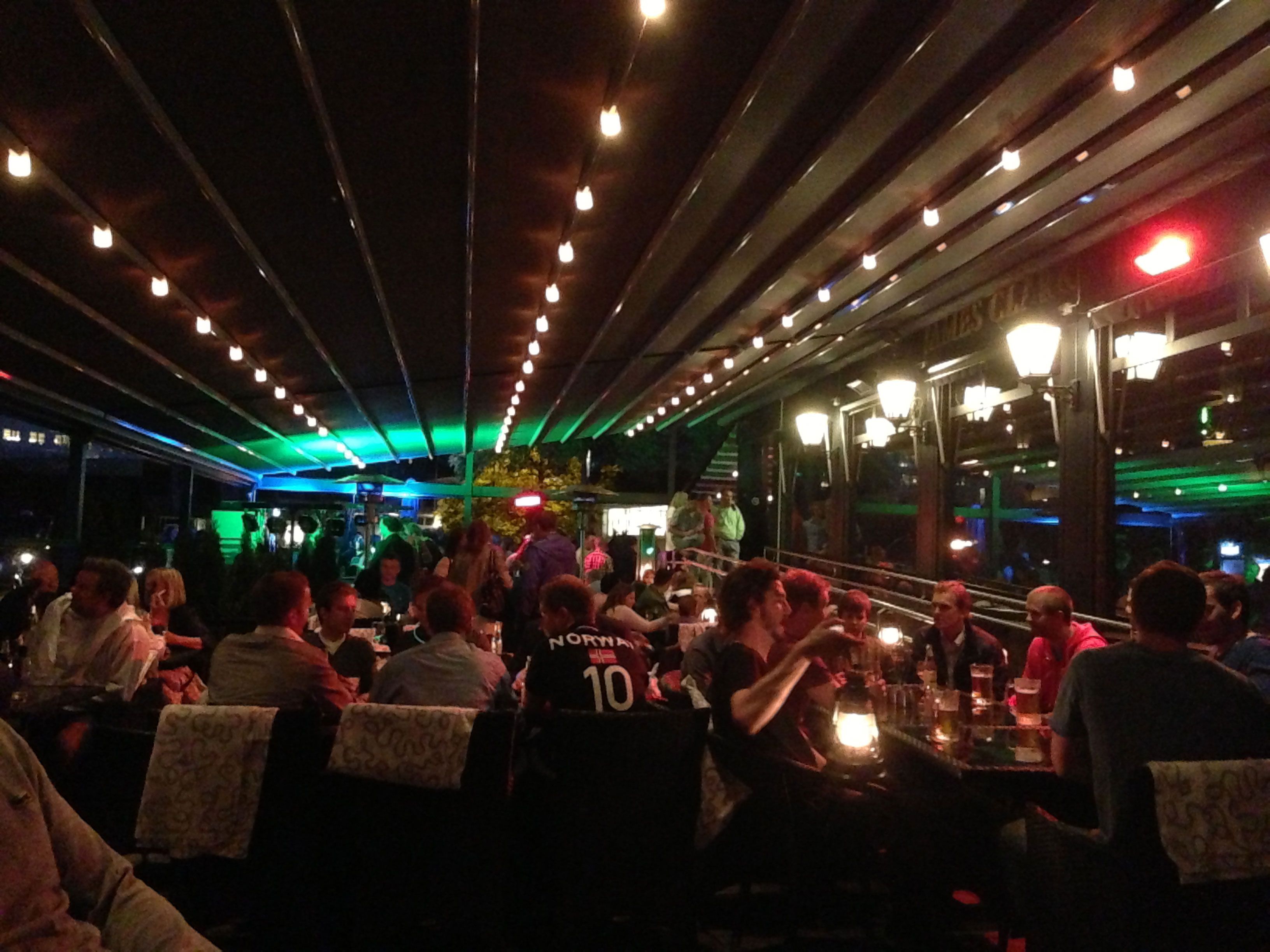 Outdoor seating