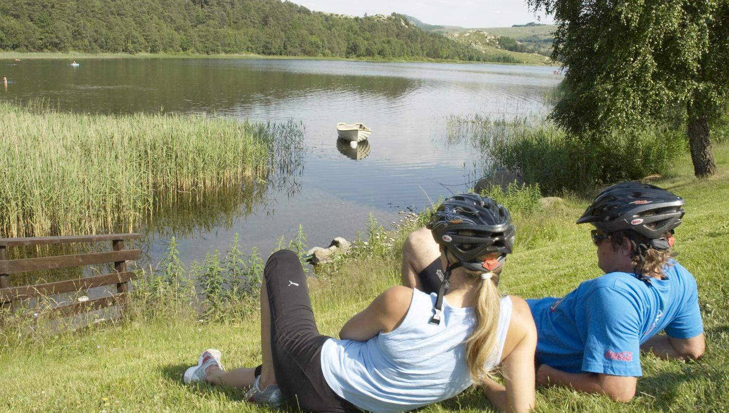 A short bike ride from Sandnes lies the lake Bråsteinvatnet