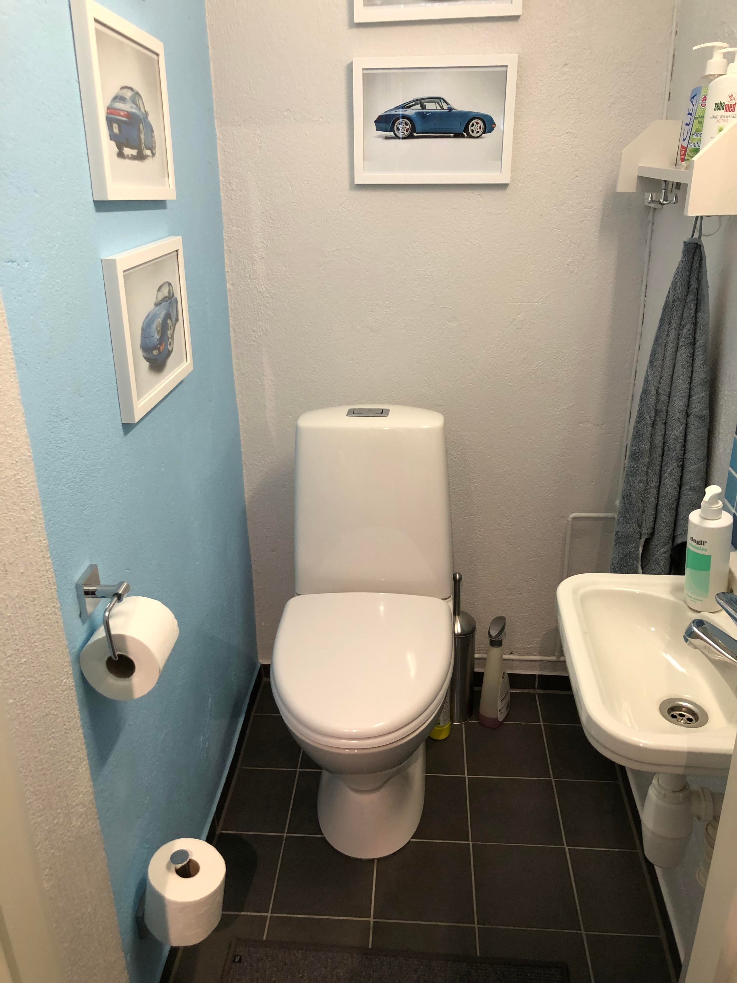 WC i låve