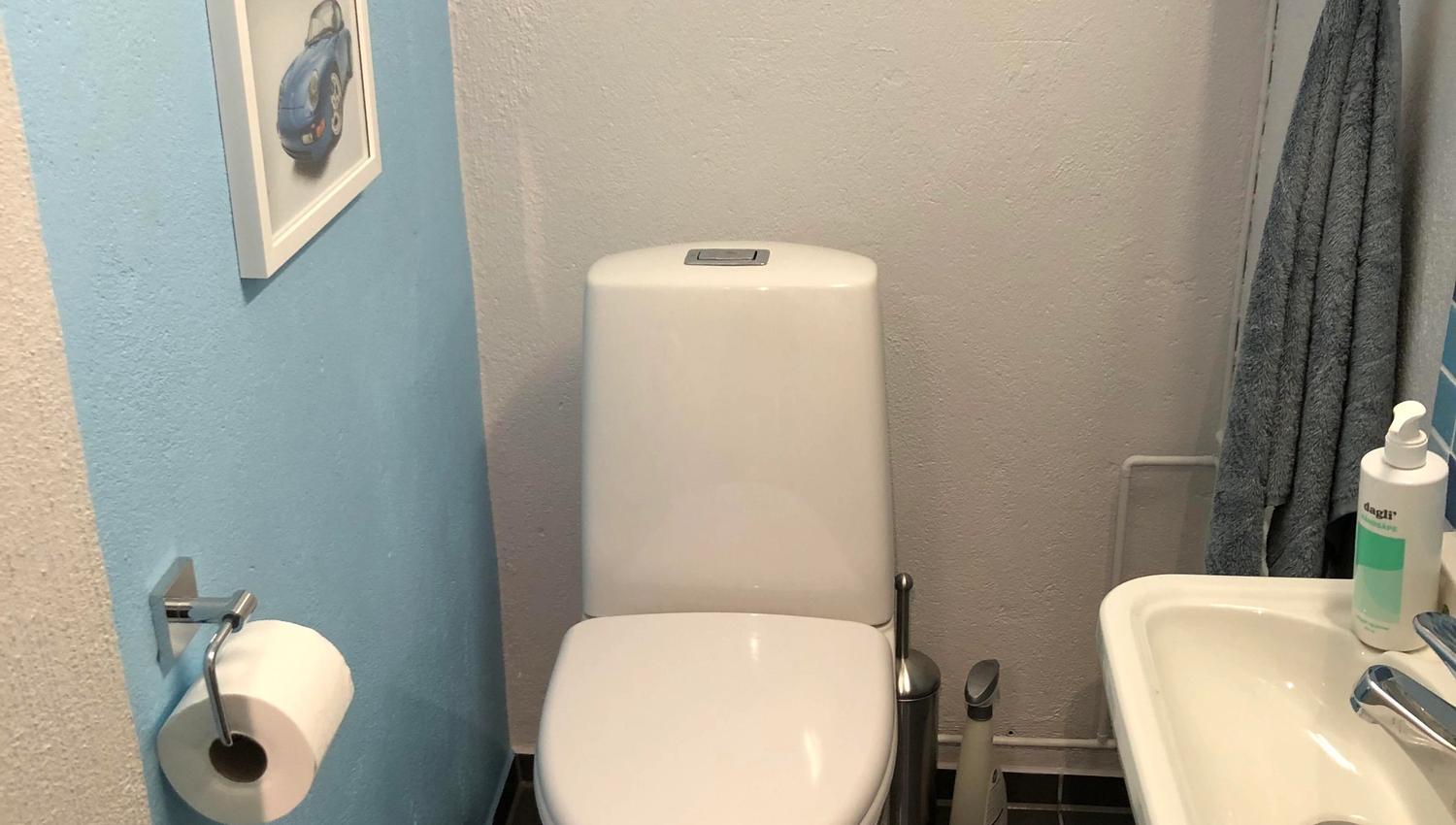 WC i låve