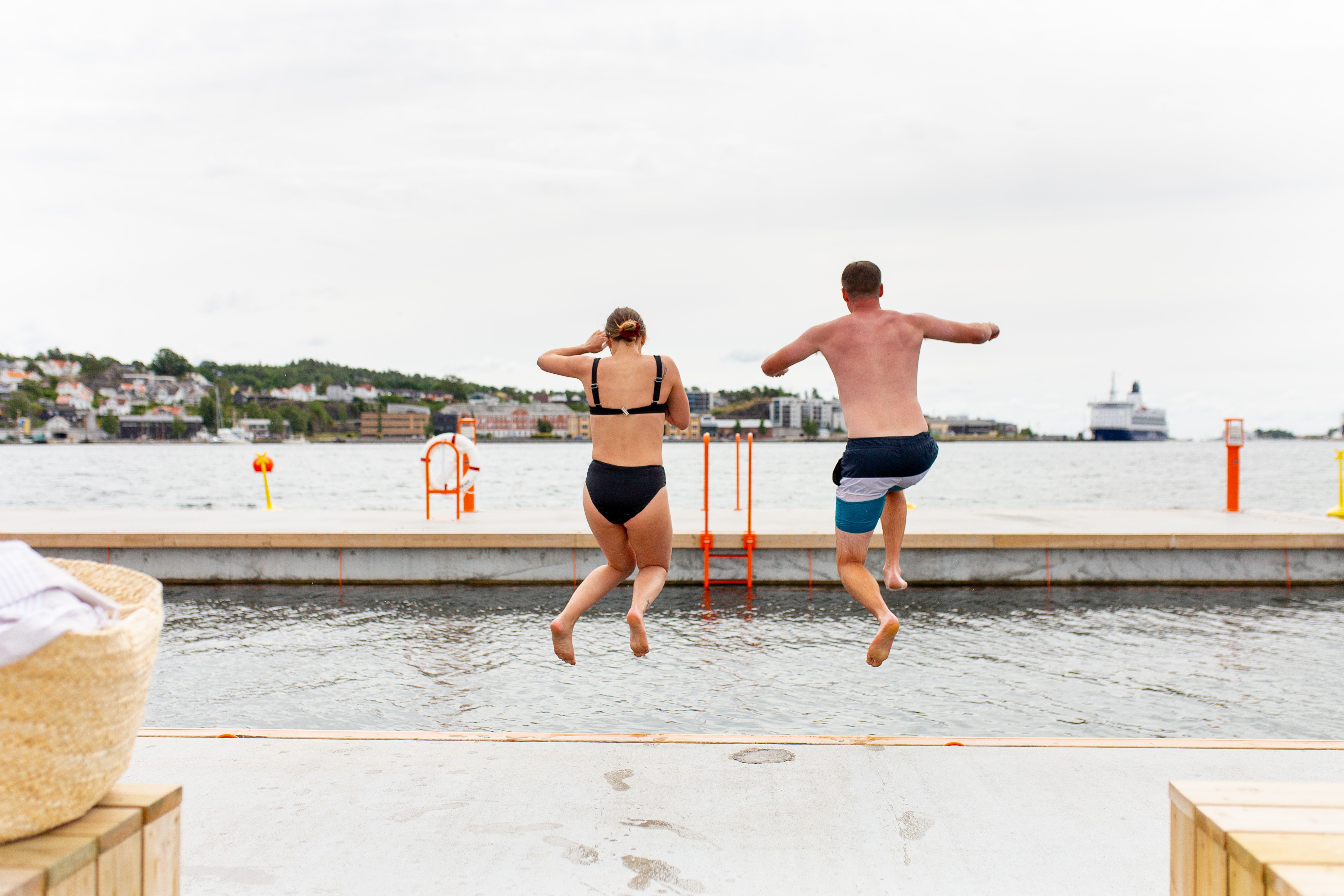 Bybadet i Sandefjord - Strømbadet