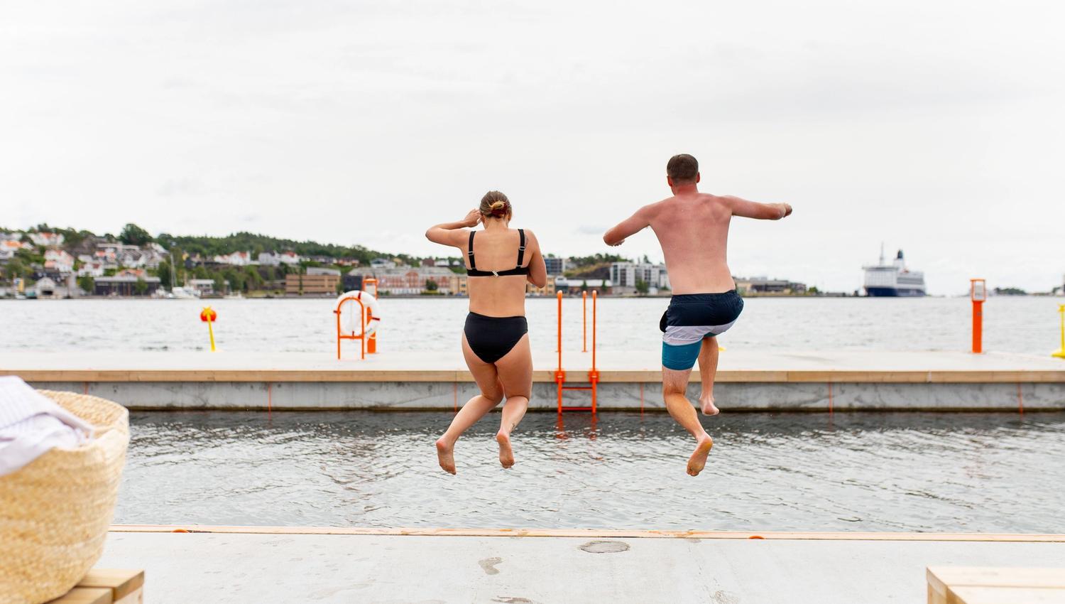Bybadet i Sandefjord - Strømbadet