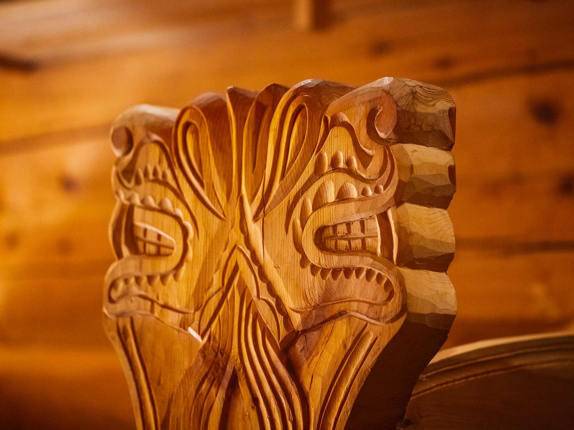 Detalj i Gjesteloftet