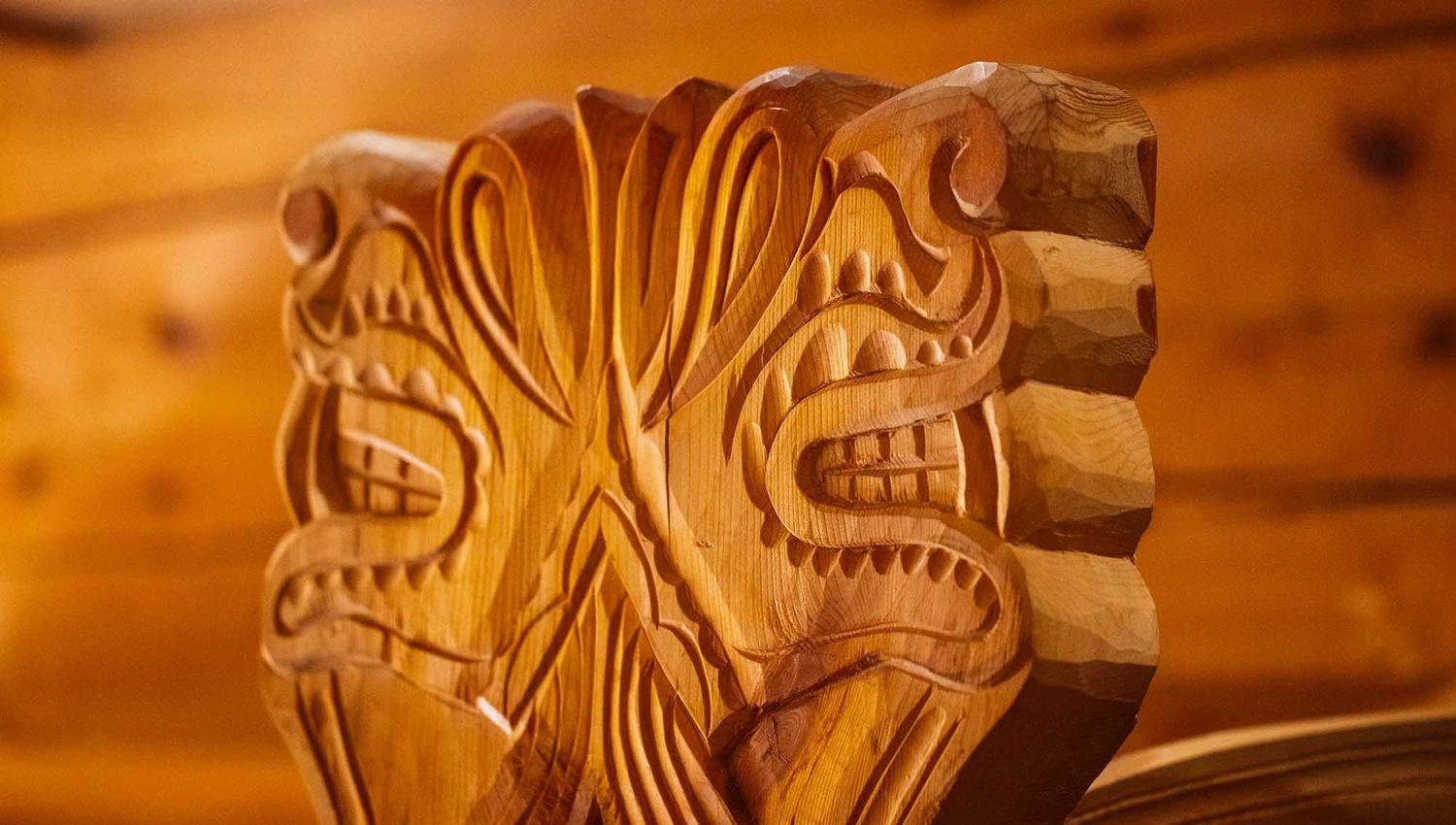 Detalj i Gjesteloftet