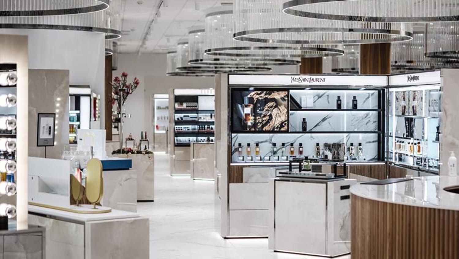 Beauty products department. Steen & Strøm, Oslo