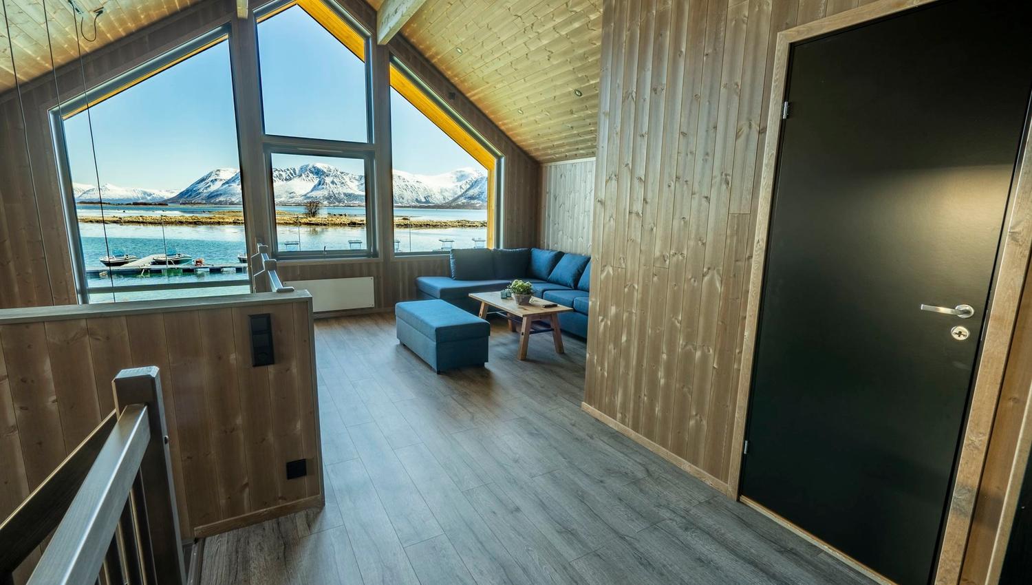 Risøyhamn Sjøhus living room
