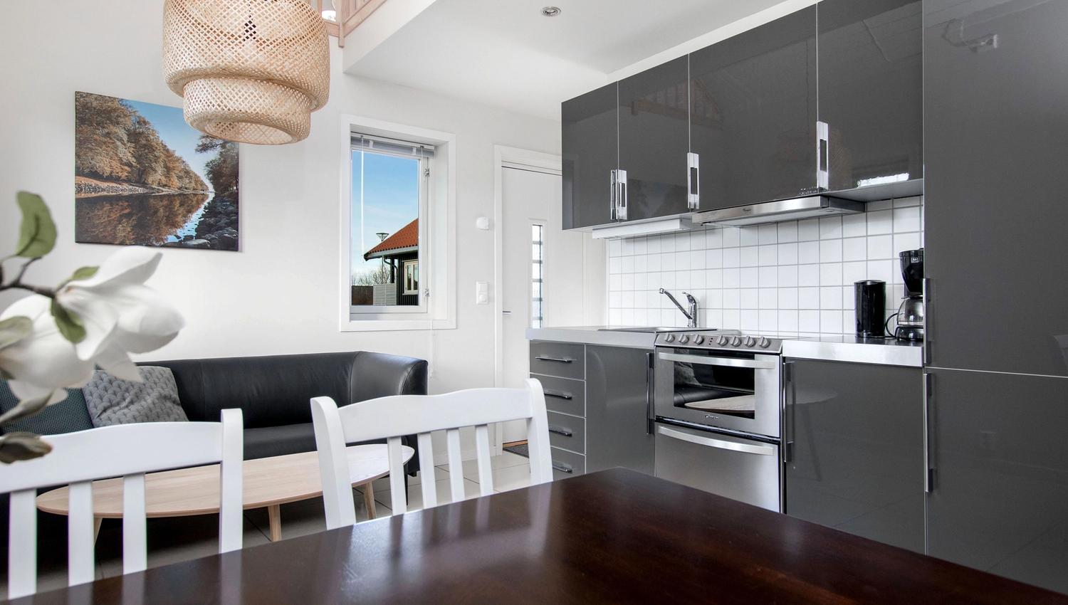 Gray kitchen