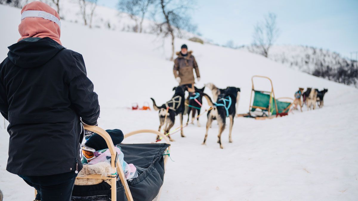 på tur med Haukeli Husky