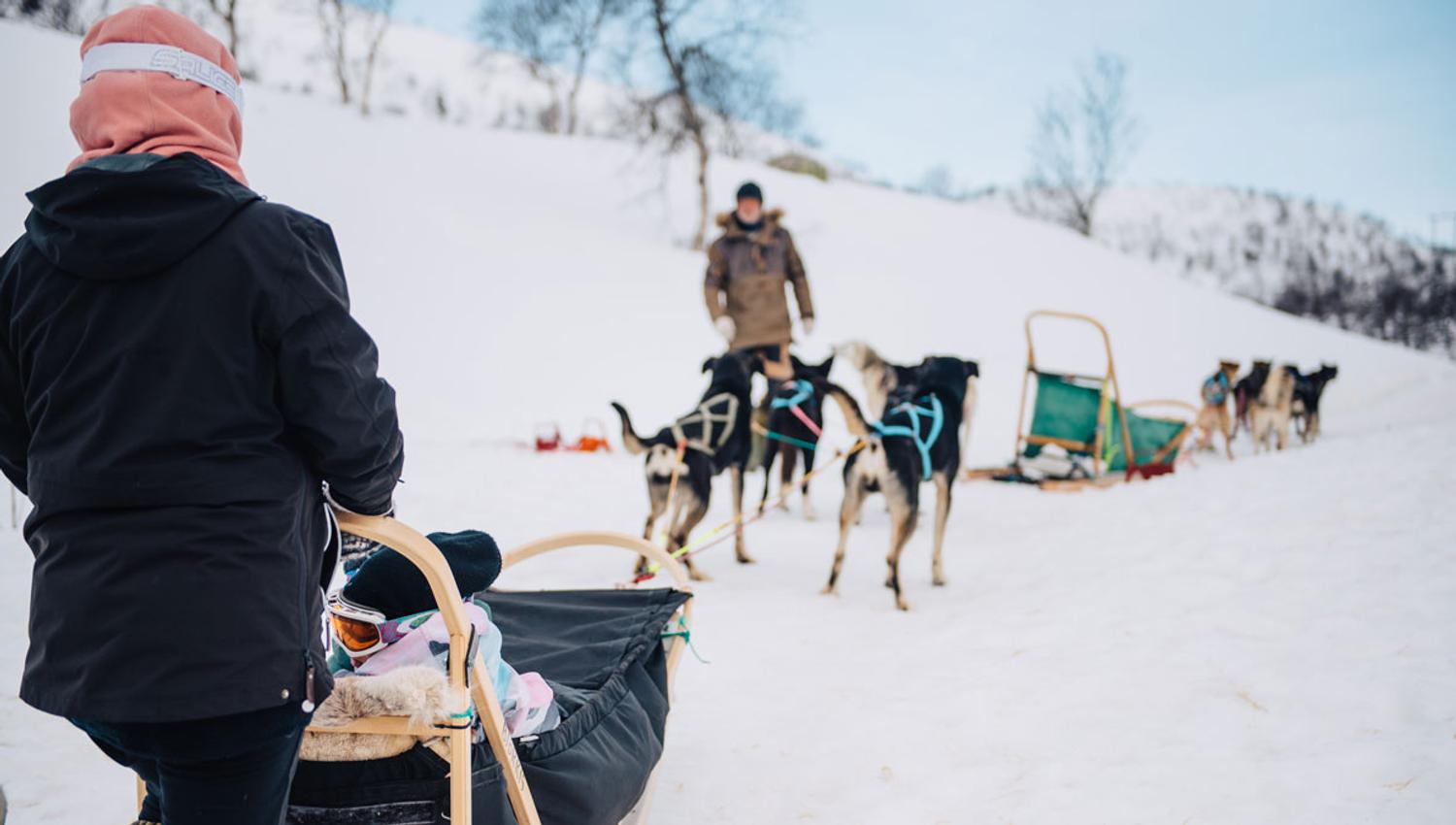 på tur med Haukeli Husky