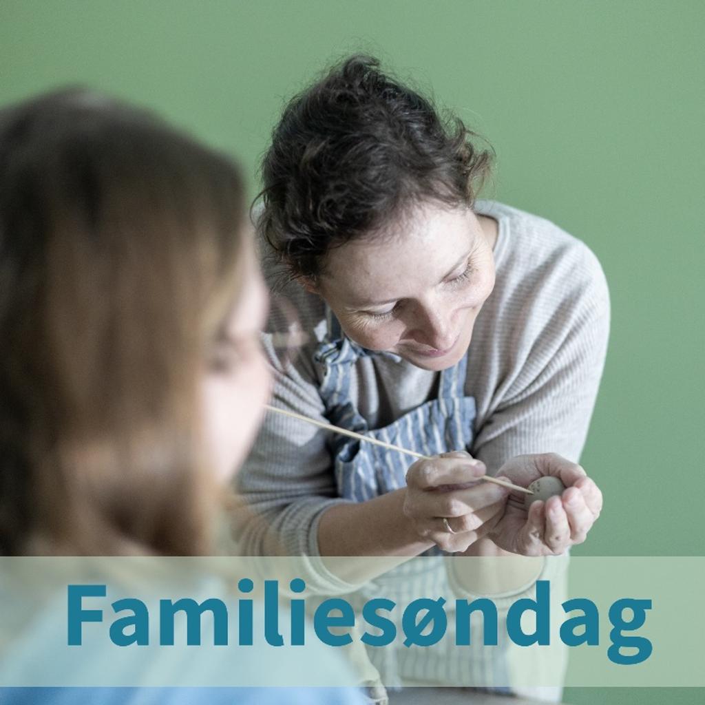 Familiesøndag – kreativt kurs for voksne og barn