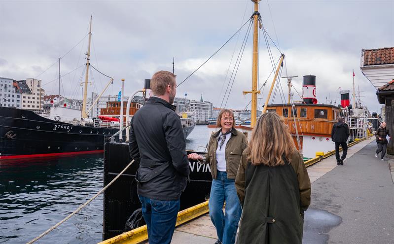 Bergen by foot and ferry