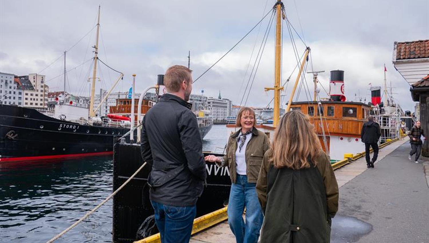 Bergen by foot and ferry