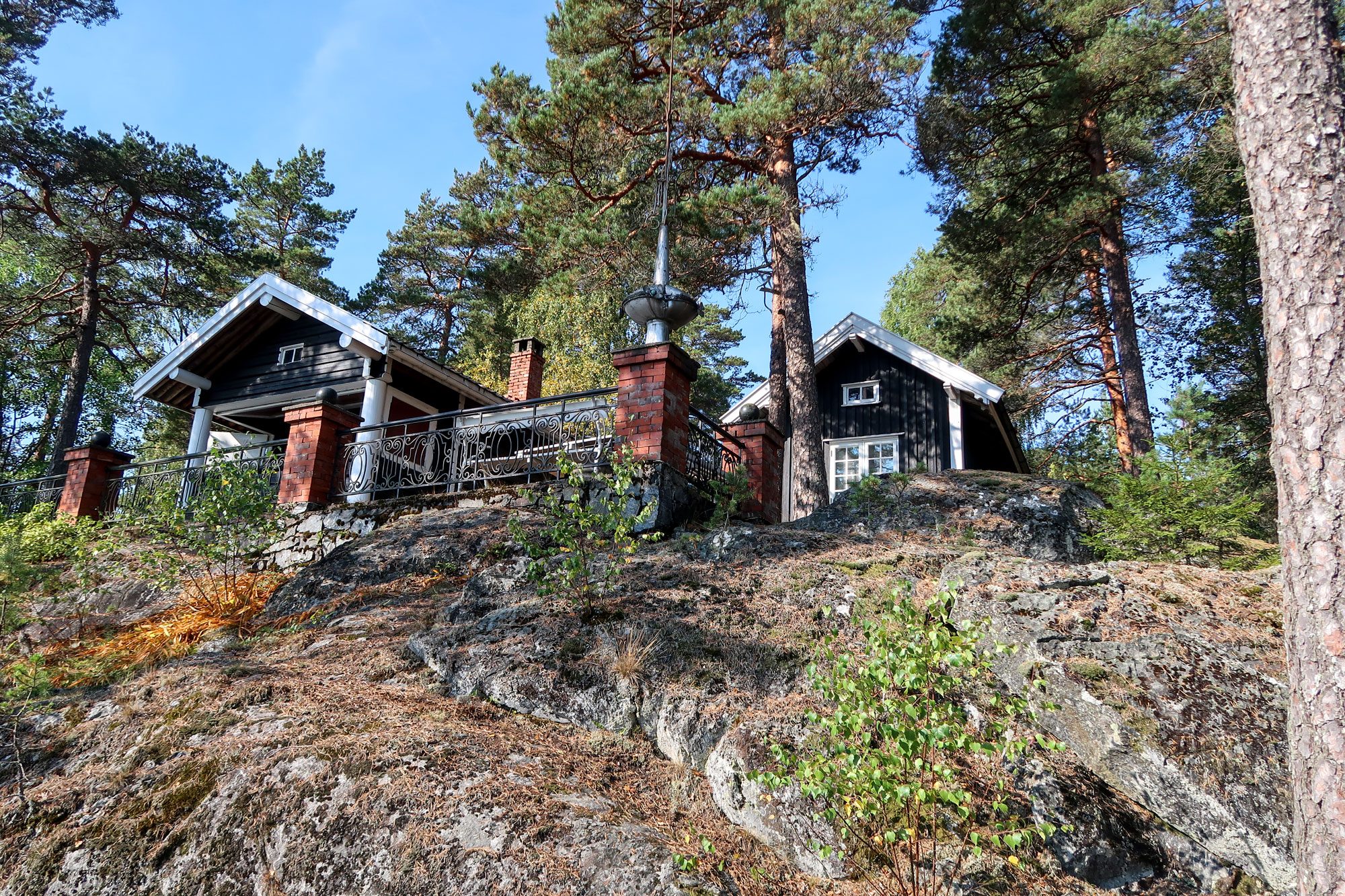 Hytte i skogen