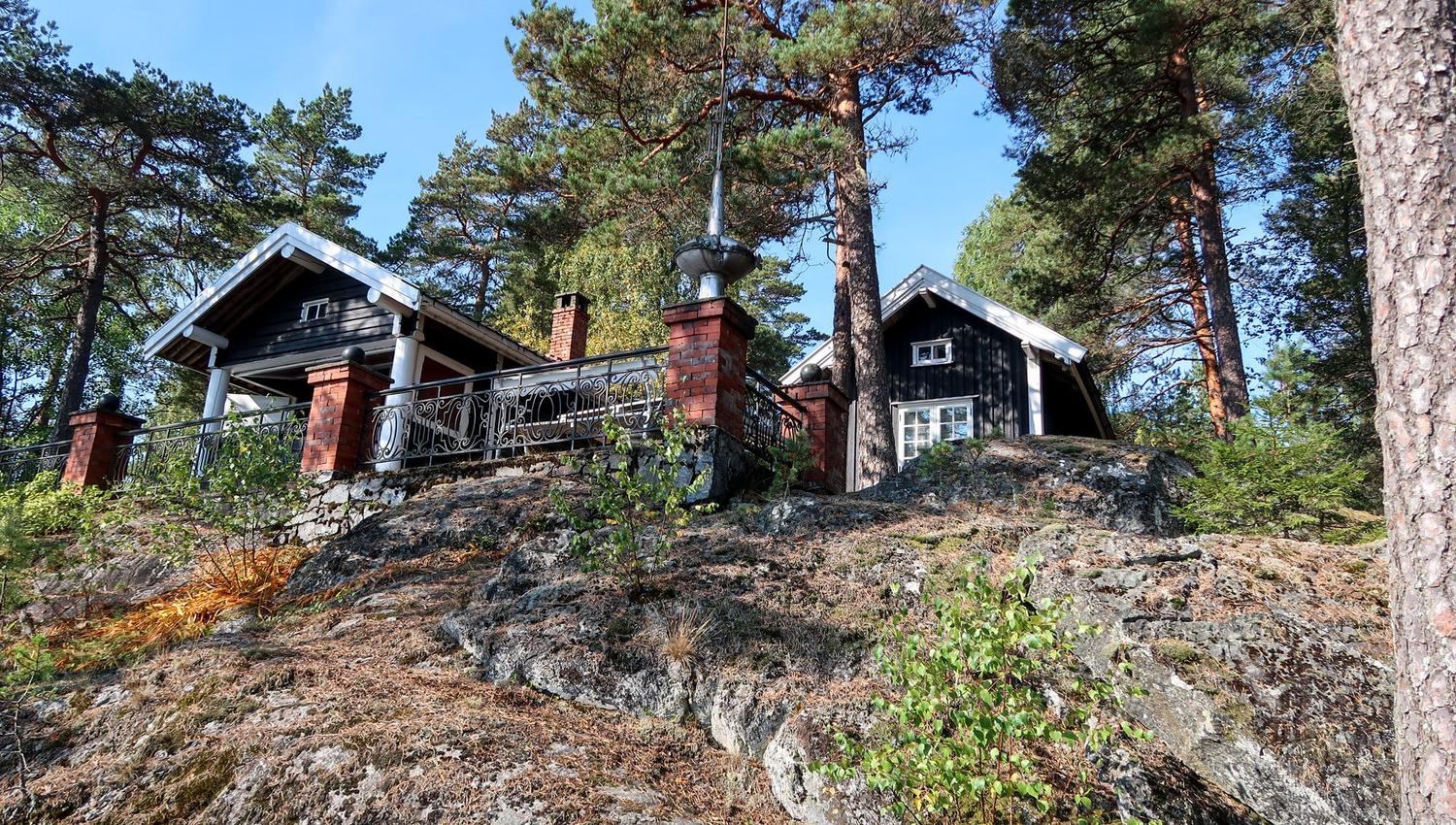 Hytte i skogen