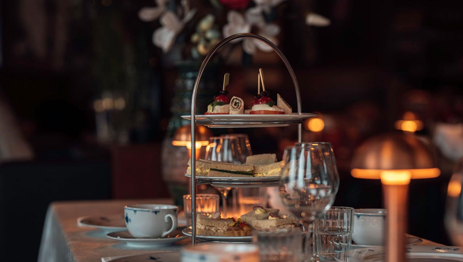 afternoon tea at Jonas B Gundersen's