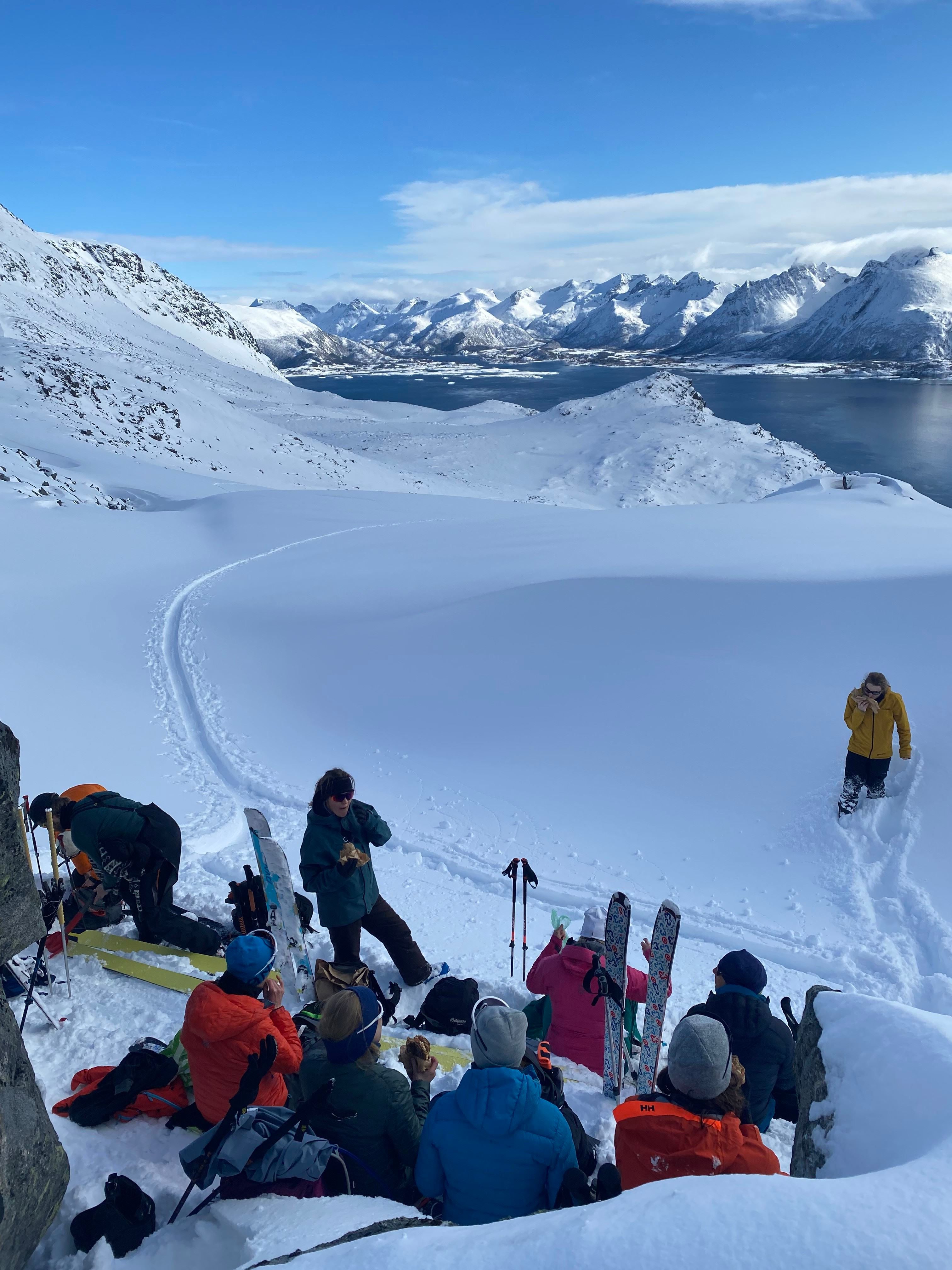 Ski Touring group