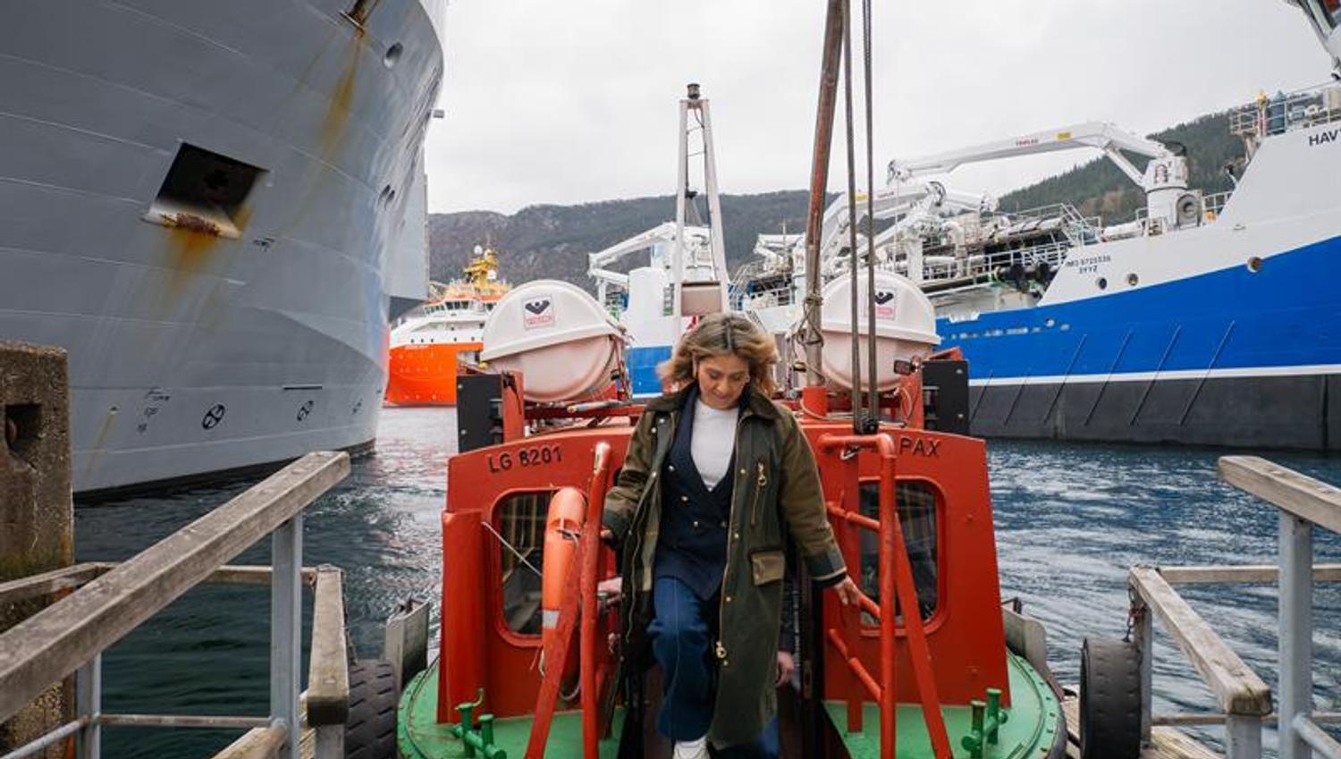 Bergen by foot and ferry