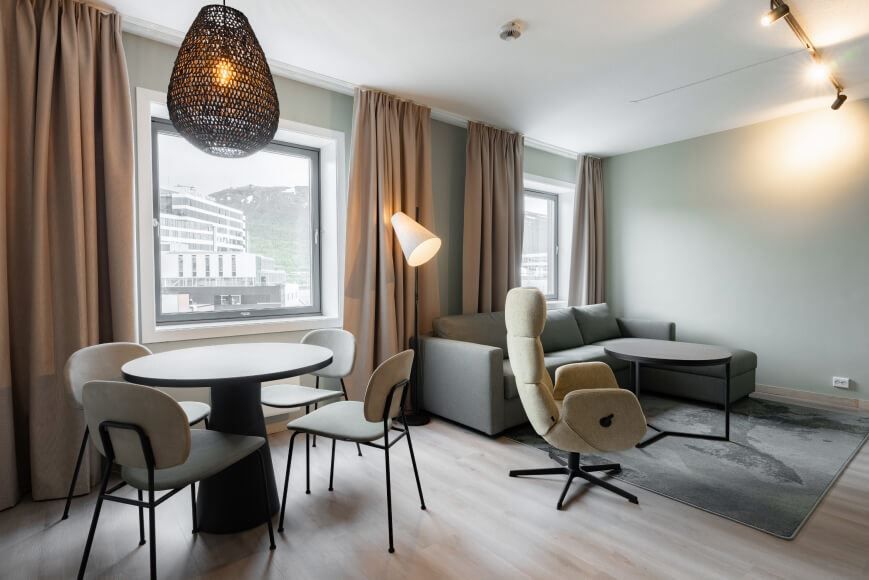Junior Suite på Quality Hotel Grand Tromsø