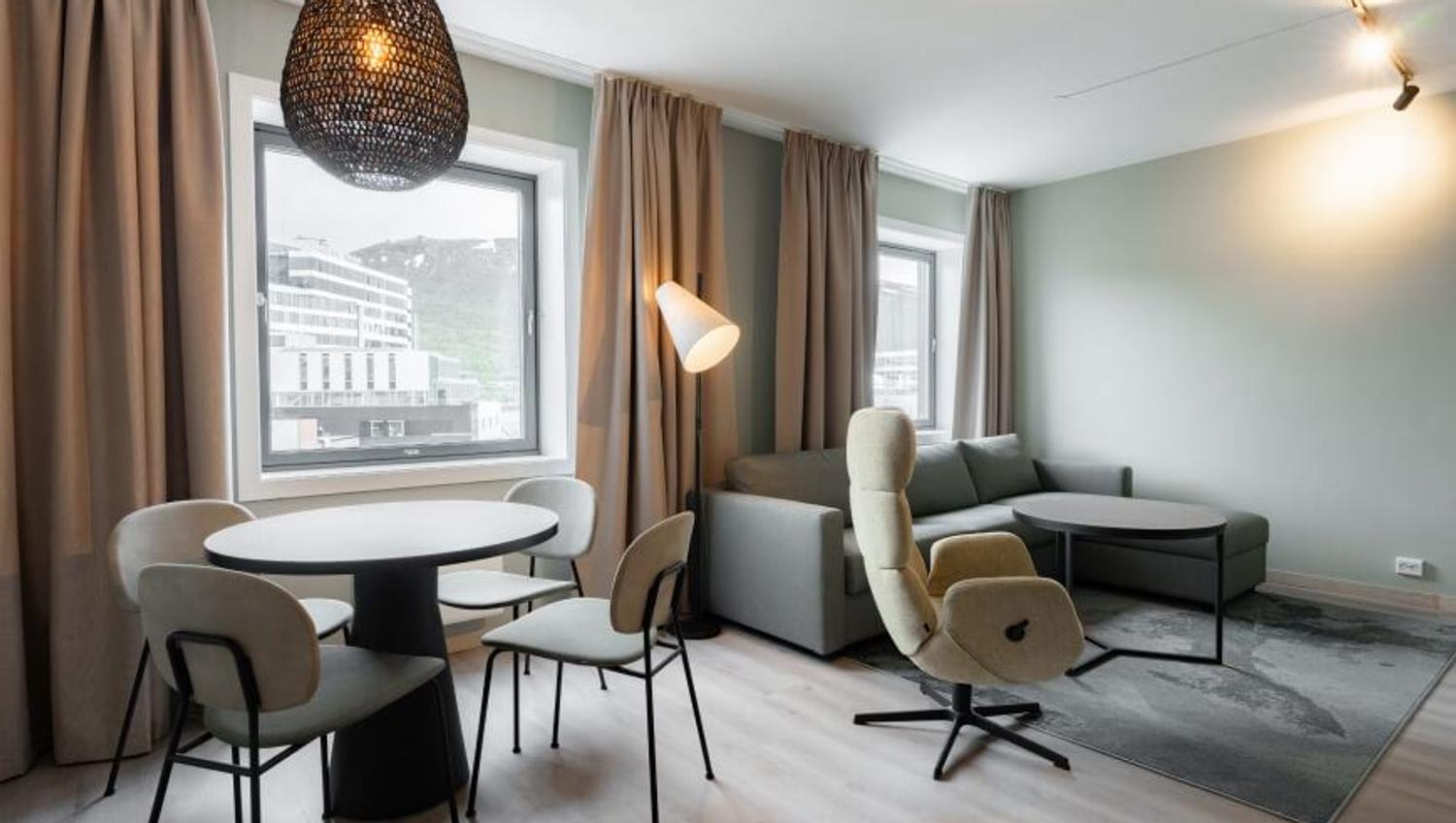 Junior Suite på Quality Hotel Grand Tromsø
