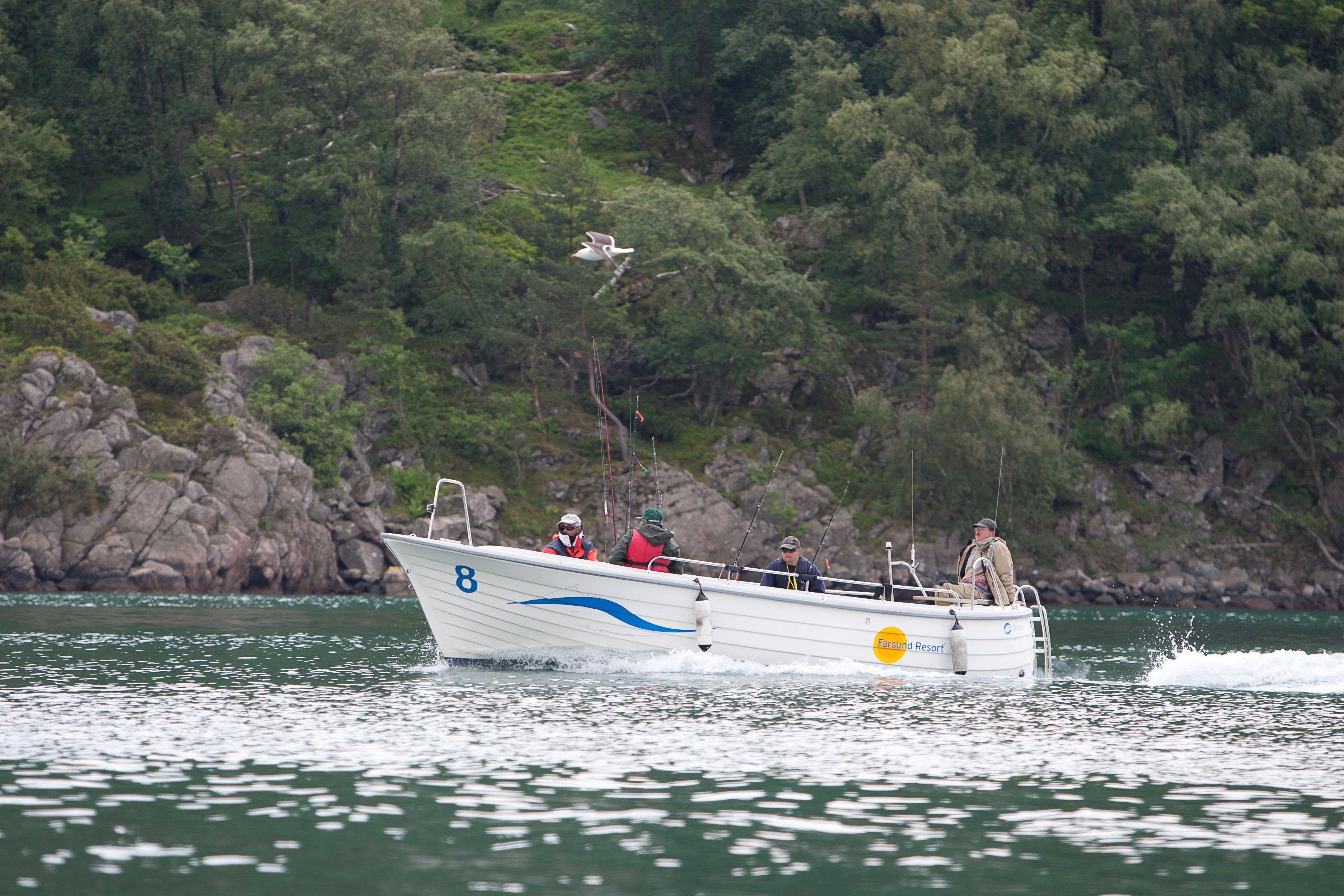 Farsund Resort båt
