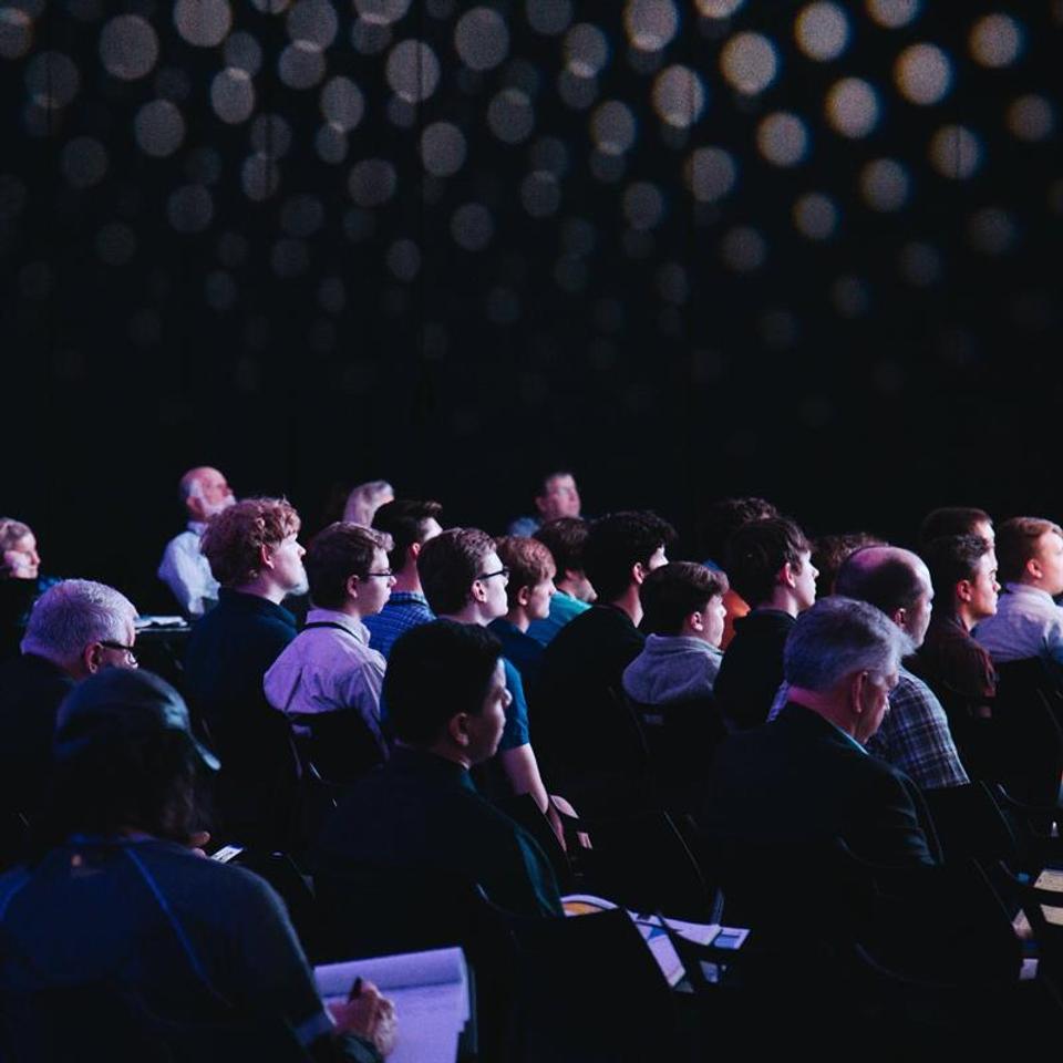 Picture of audience.