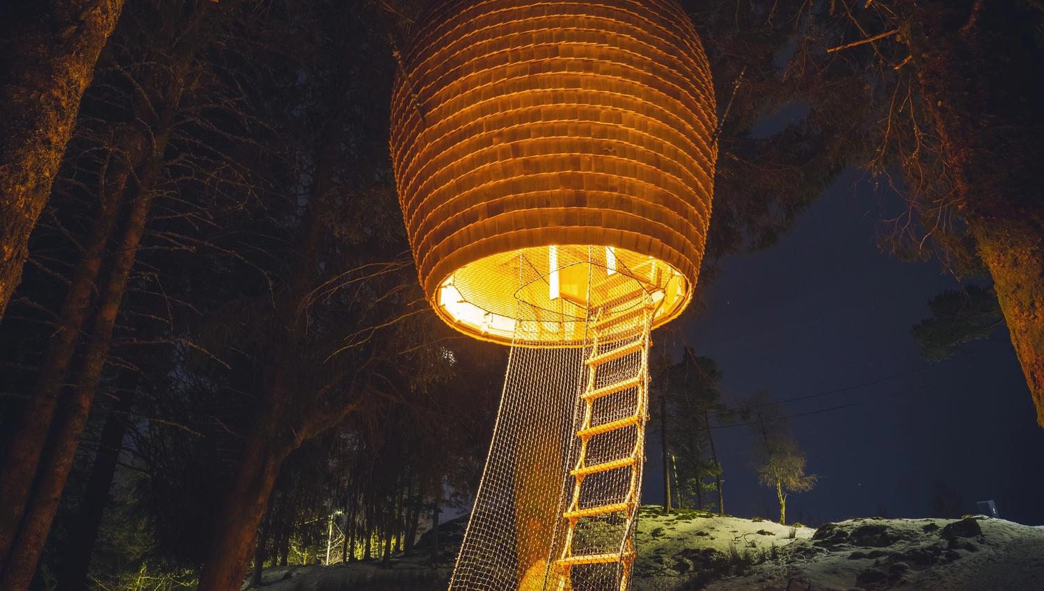 The Cone at Mount Fløyen (Konglen)