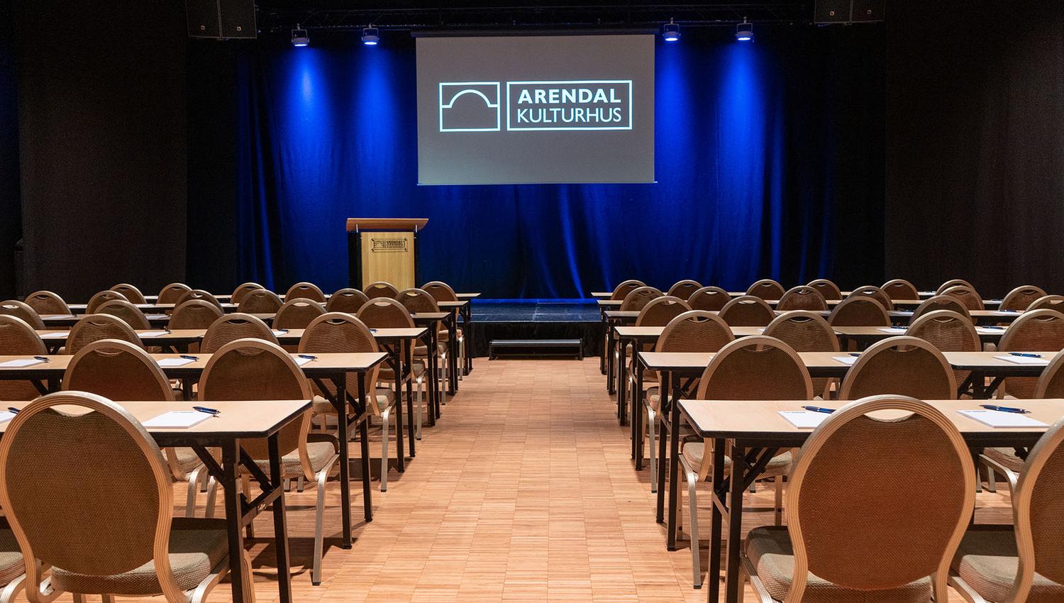 konferansebord i Arendal kulturhus