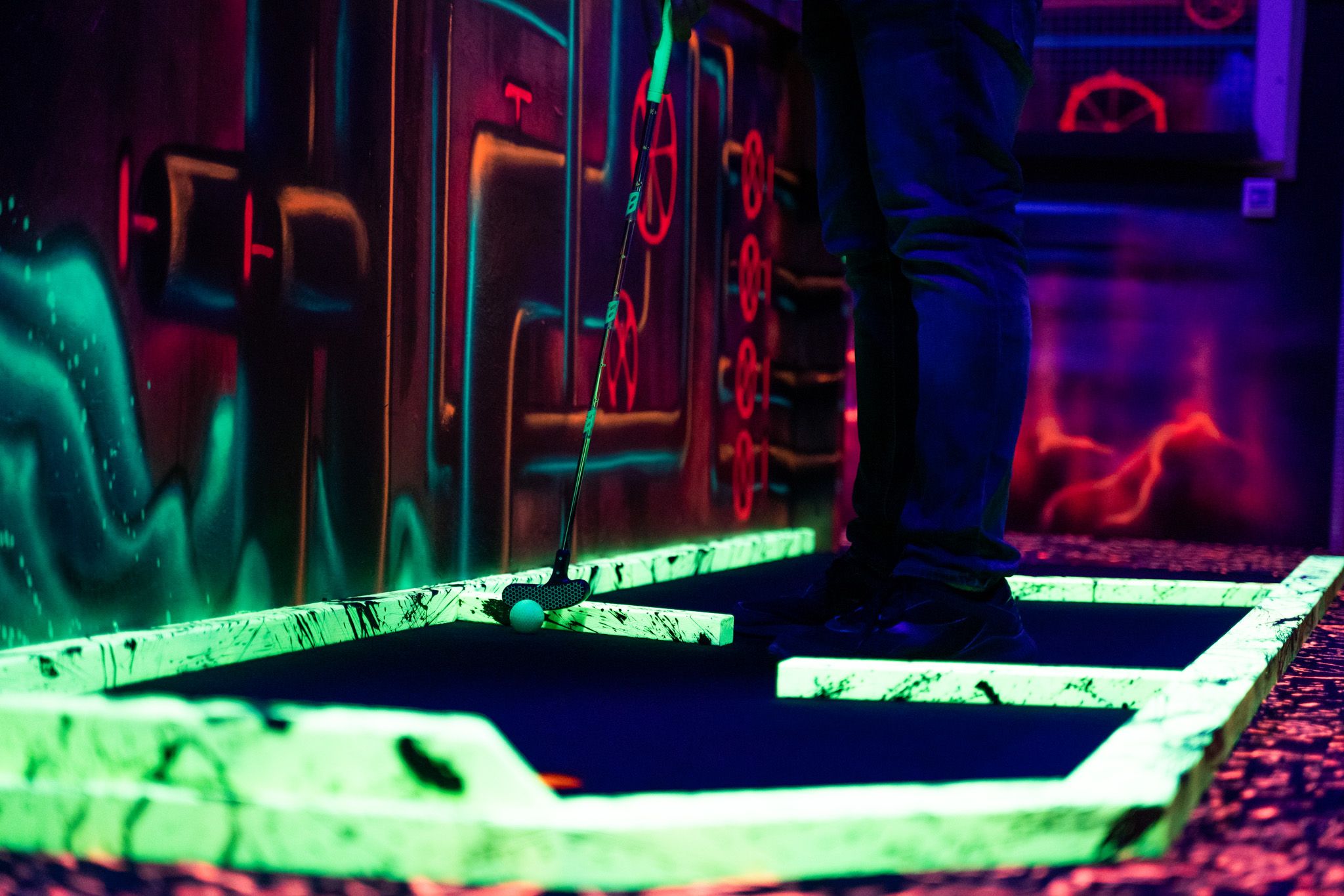 Minigolf Glow